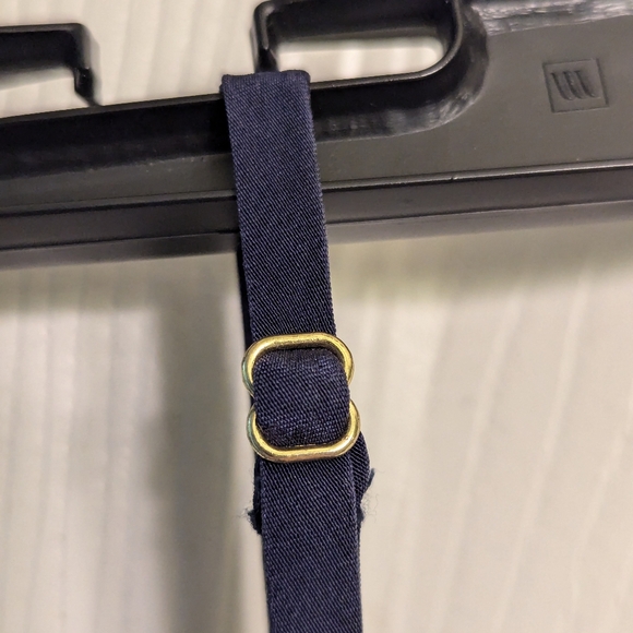 Lilly Pulitzer Sunset Silk Tank Top Large Navy Blue - Picture 4 of 6